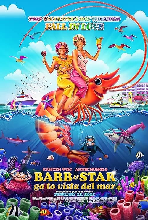 Barb and Star Go to Vista Del Mar film posteri