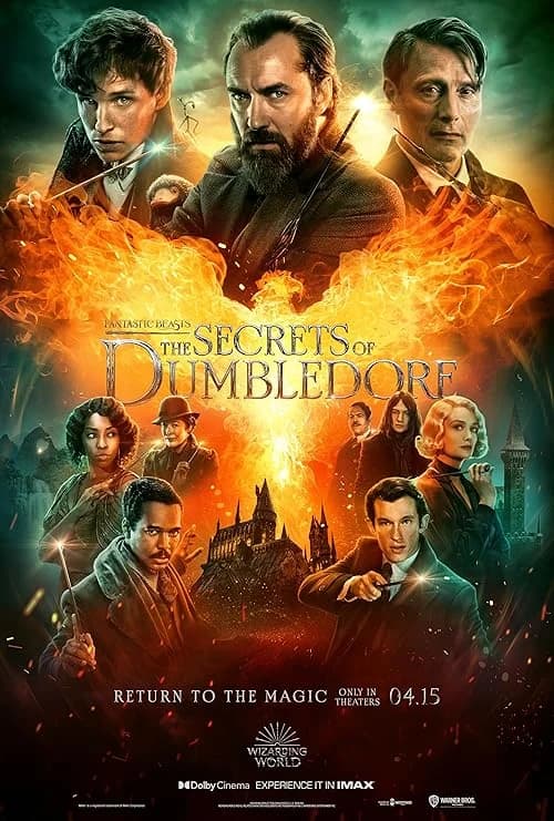 Fantastic Beasts: The Secrets of Dumbledore film posteri