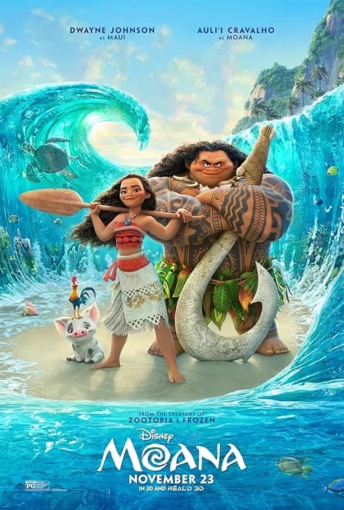 Moana film posteri