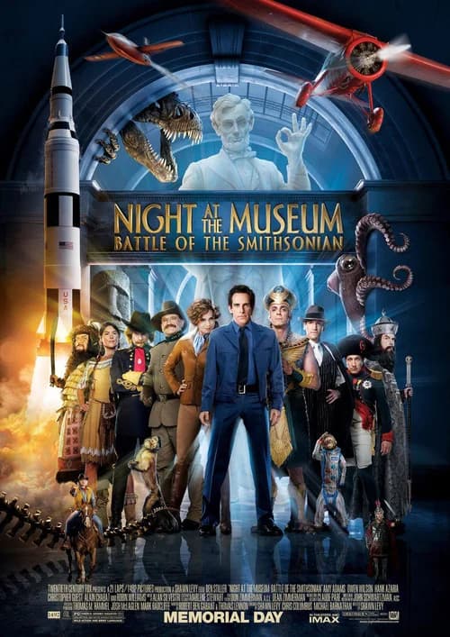 Night at the Museum: Battle of the Smithsonian film posteri