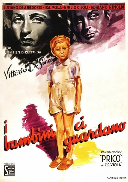The Children Are Watching Us film posteri