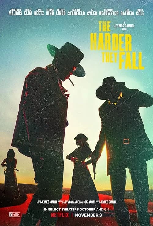 The Harder They Fall film posteri