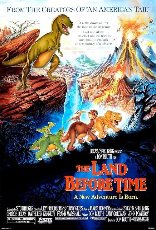 The Land Before Time film posteri