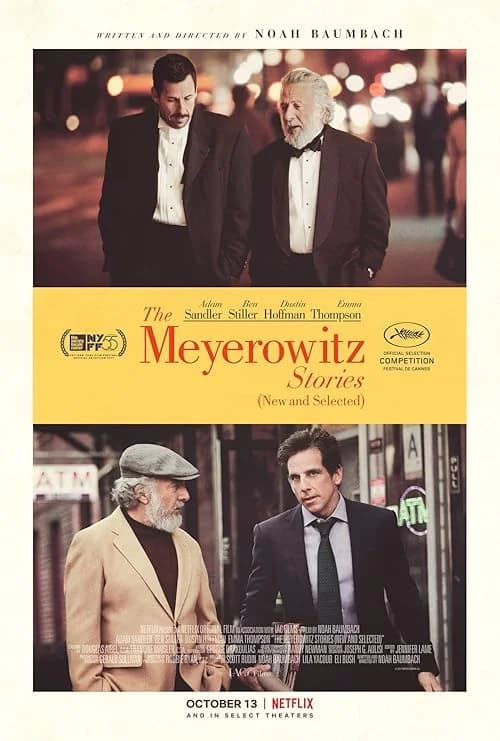The Meyerowitz Stories film posteri